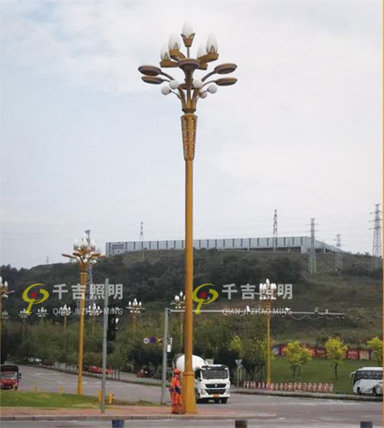 重慶江北區特色景觀路燈工程案例