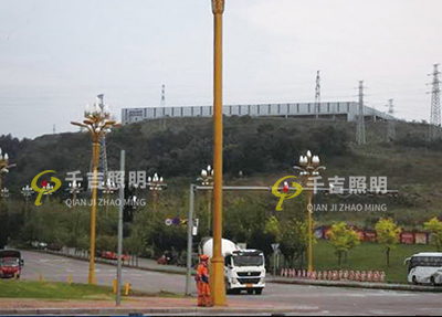 重慶江北區特色景觀路燈工程案例