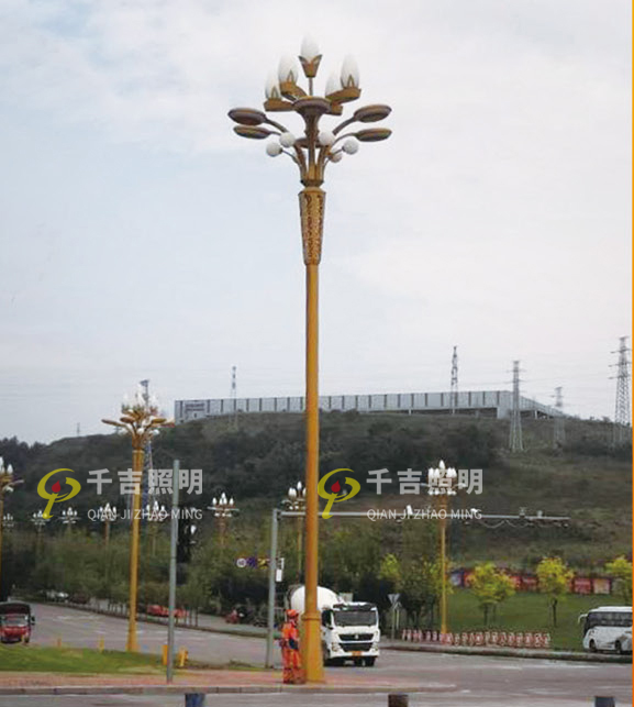 重慶江北區特色景觀路燈工程案例